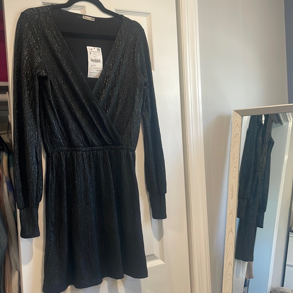 Zara size small black dress